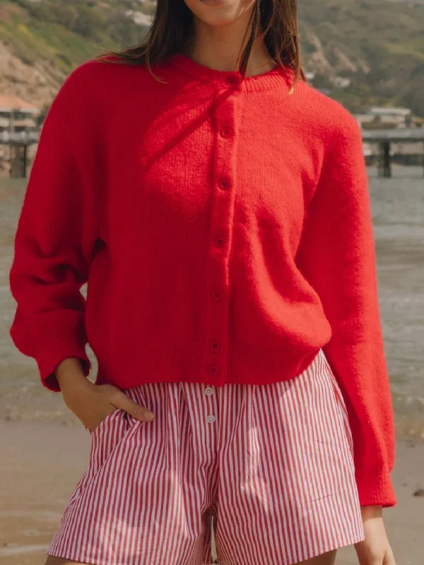 Now or Never Button Down Long Sleeve Cardigan