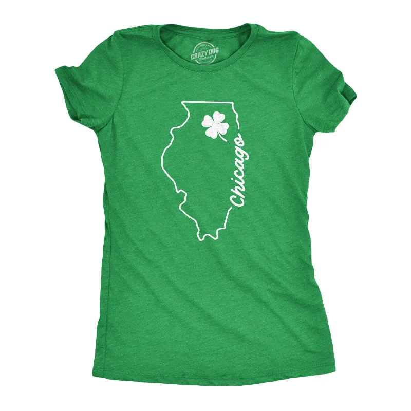 Deep Discounts Chicago Illinois Saint Patrick's Women's T Shirt