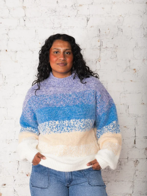 Weekend Discounts to Relish Ariana Ombre Stripe Sweater