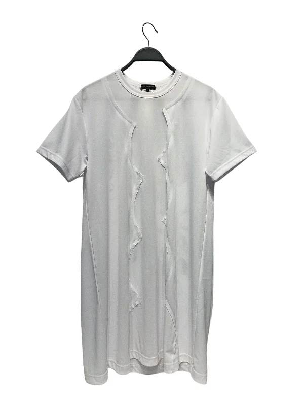 Huge Savings COMME des GARCONS HOMME PLUS/LS T-Shirt/M/White/Polyester/Graphic/PI-T016