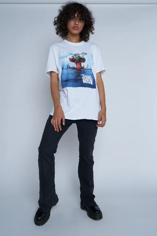Referral Discount Daisy Street Licensed Relaxed T-Shirt With Gorillaz Print