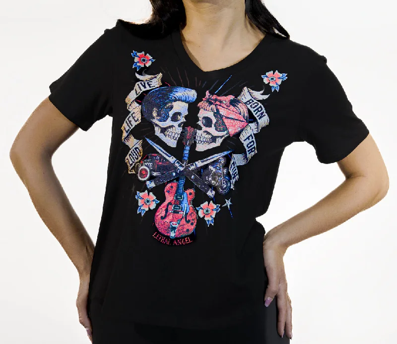 Price Buster Speed and Sound V Neck Tee