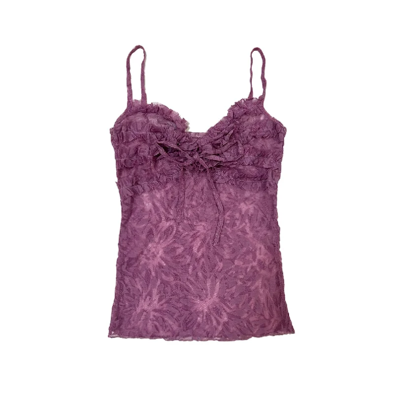 Weekend Deals That Sparkle Lace Mesh Camisole