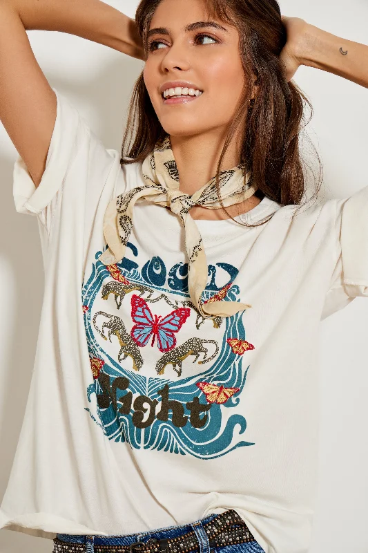 Early Bird Tshirt Tsh2417 Ricotta