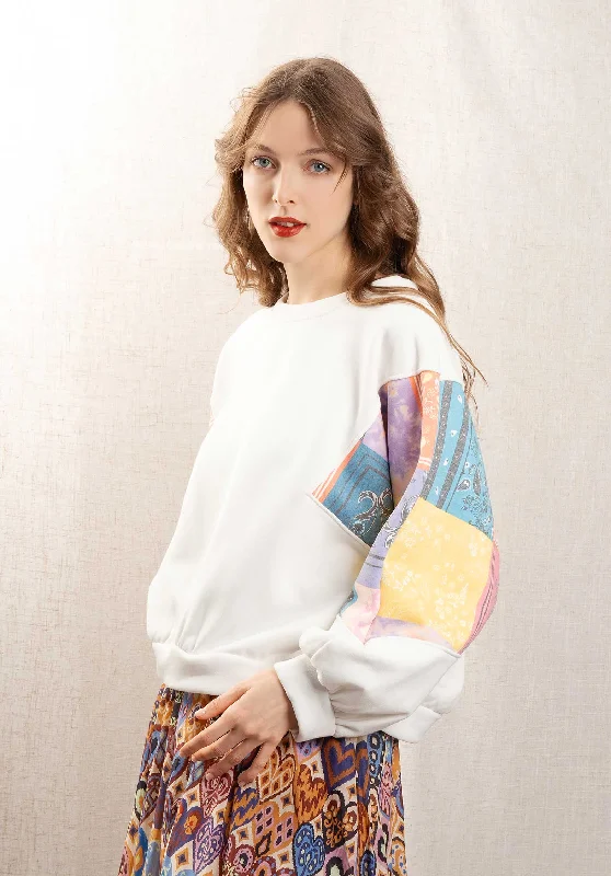 Sale Alert Sweatshirt 9991 Blanc