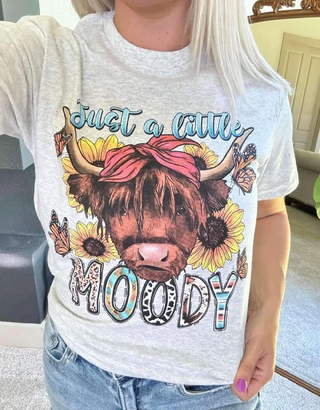 Huge Savings Just A Little Moody Graphic T-shirt