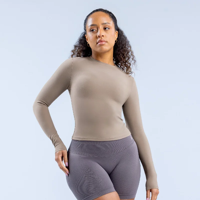 Online Only Origin Fitted Long Sleeve Top