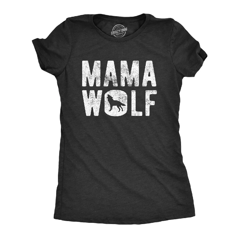 Savings Bonanza Mama Wolf Women's T Shirt