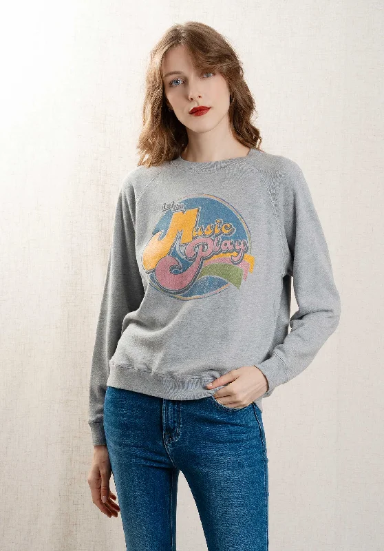 Great Deal Sweatshirt Taplay Bcq Taplay Bcqd507 Heather-Grey