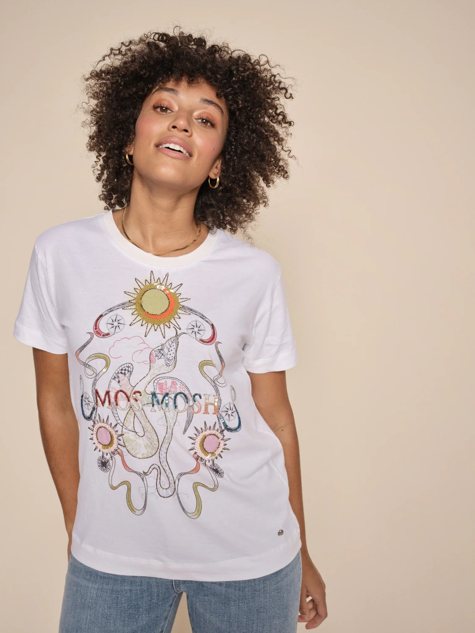 Bargain Alert Mos MoshWhite Bec O-SS Premium Tee