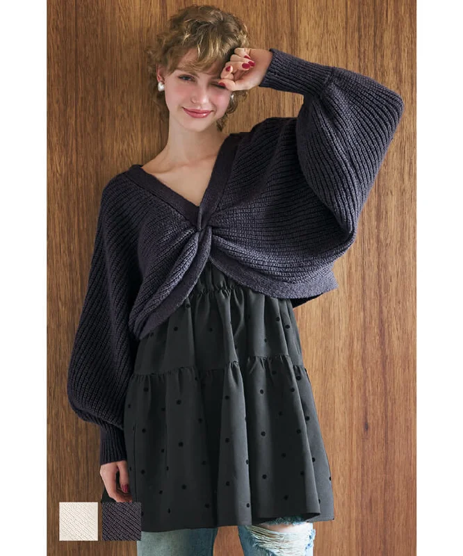 Markdown Sale 2wayニットボレロ レディース メール便不可