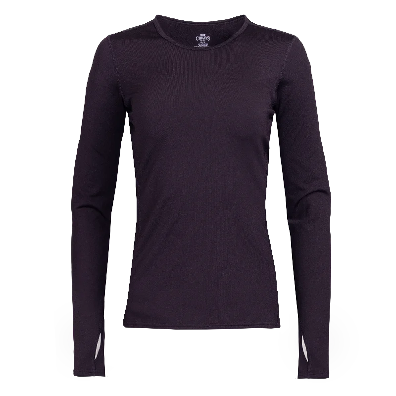 Early Access Women's Micro-Elite Chamois Crewneck - Black
