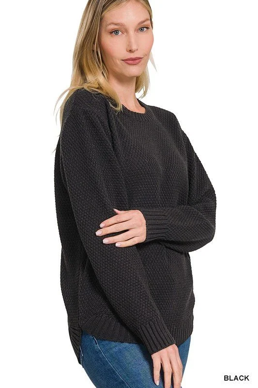 Exclusive Deal Round Neck Sweater