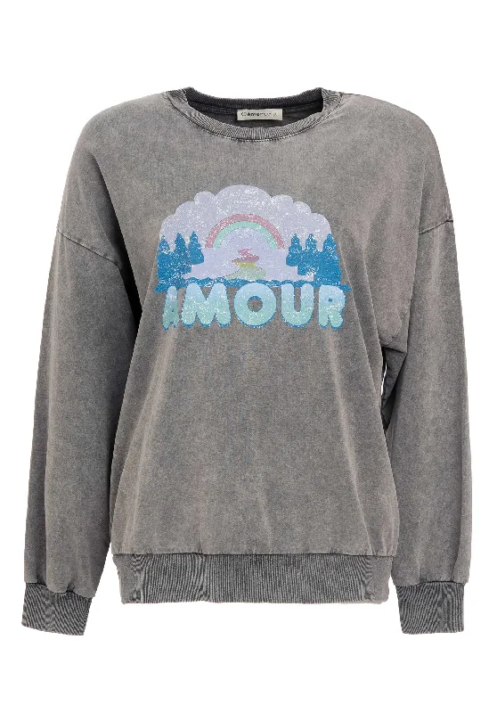 Price Drop Sweatshirt 4629 Gris-Amour