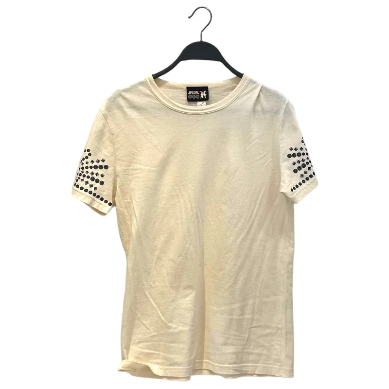 Super Sale Jean Paul Gaultier/T-Shirt/S/M/Cotton/CRM/tribal arm sleeve