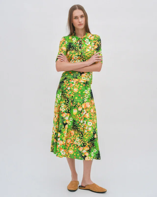 Massive Deals POLO T-SHIRT - GARDEN FLORALS