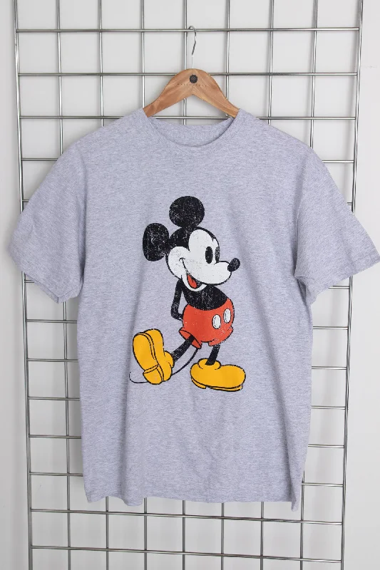 Price Slash Daisy Street Licensed Relaxed T-Shirt With Mickey Mouse Print