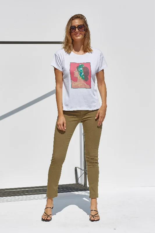 Blowout Sale MDM Printed T-Shirt