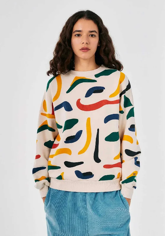 Extra Discounts Sweatshirt Brushst 224ad024 991-Multicolor