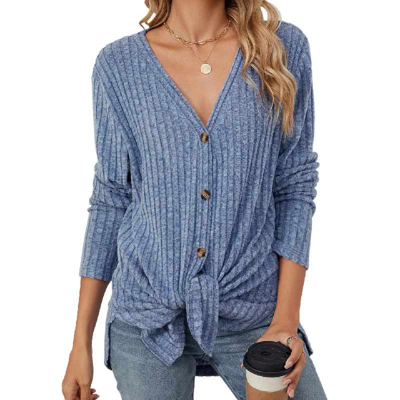 Sale Event Solid Color Long Sleeve Button Cardigan Knitted Brushed Sweaters Fall Wholesale Womens Clothing N3824072900056 Sale Event Solid Color Long Sleeve Button Cardigan Knitted Brushed Sweaters Fall Wholesale Womens Clothing N3824072900056