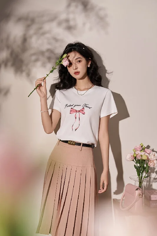 Extra Discount Women's Letter Print T-shirt