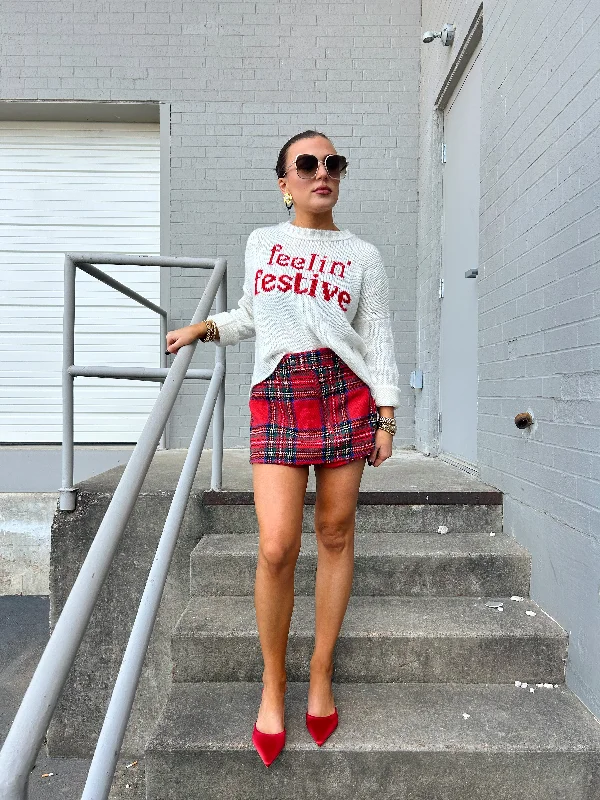 Weekend Deals That Please FEELIN FESTIVE SWEATER