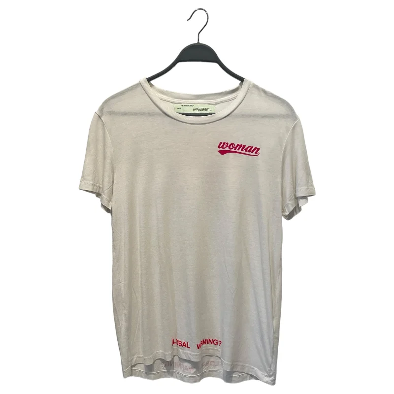 YEAR-End Clearance OFF-WHITE/T-Shirt/XS/Cotton/WHT/WOMAN