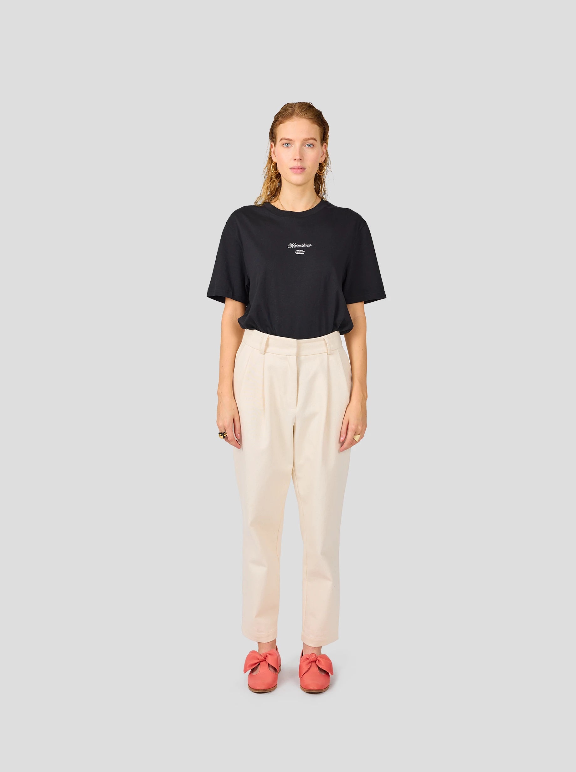 Weekend Deals That Dazzle Collectible Unisex T-Shirt – Black with Off-White Heimstone Logo HLD