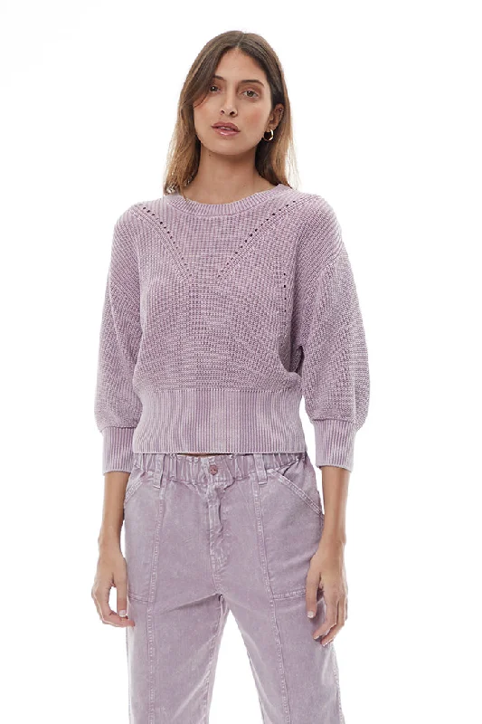 Deal Frenzy Marcelyn Sweater // Elderberry Mineral ~ NO RETURNS