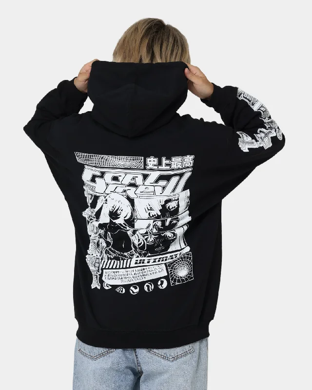 Weekend Savings Bonanza Goat Crew Anime Hoodie Black