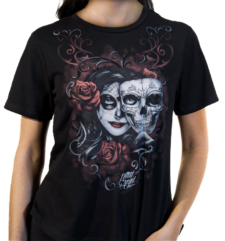 Blowout Sale Two Faced Catrina Vee Neck Tee