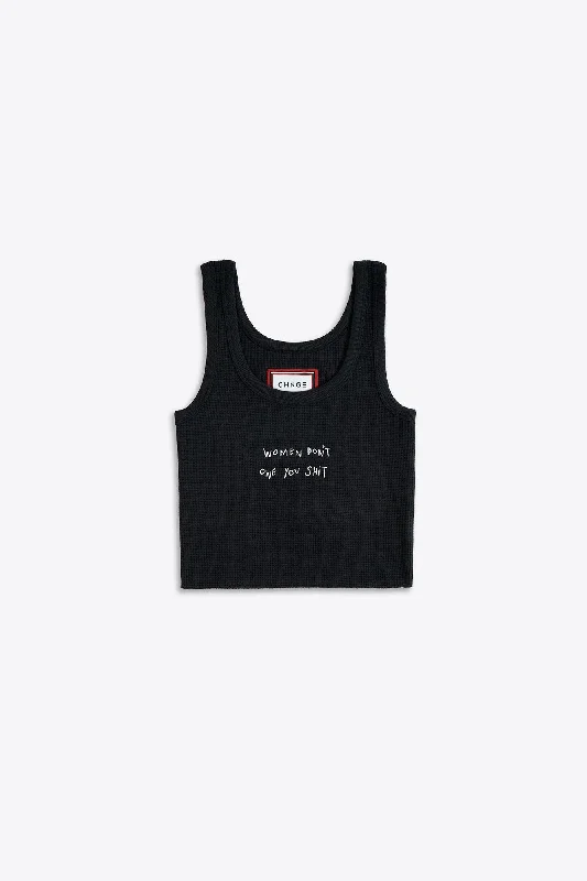 Take Advantage WDOYS Waffle Tank (Black)