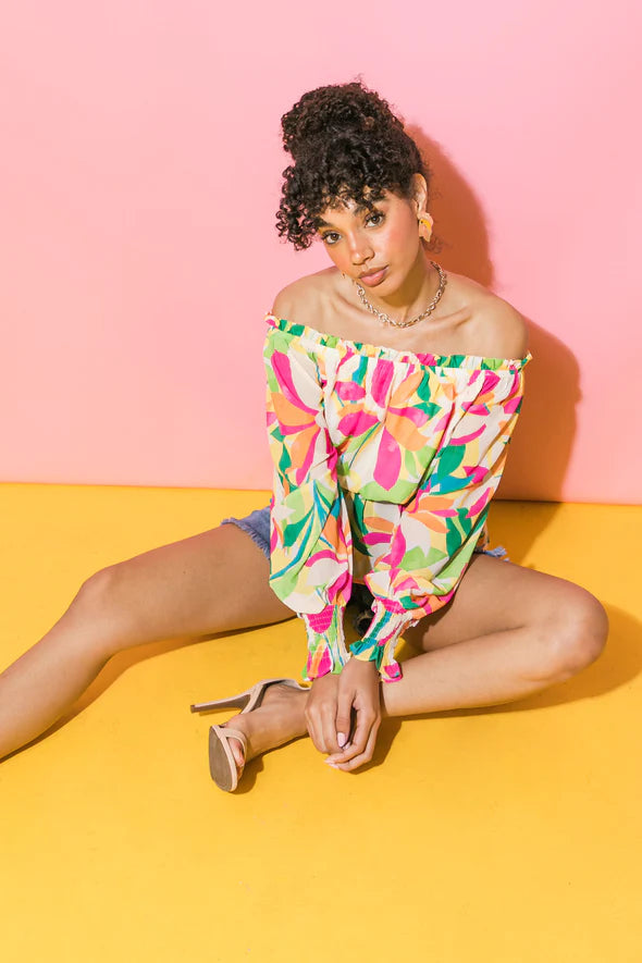 Weekend Specials Just for You Searching for Clarity Woven Top