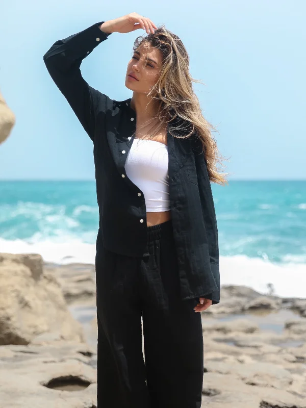 Deal Alert Camilla Shirt - Black
