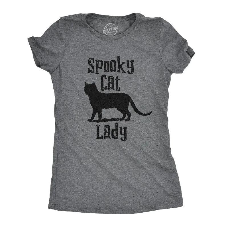 Unmissable Offer Spooky Cat Lady Women's T Shirt