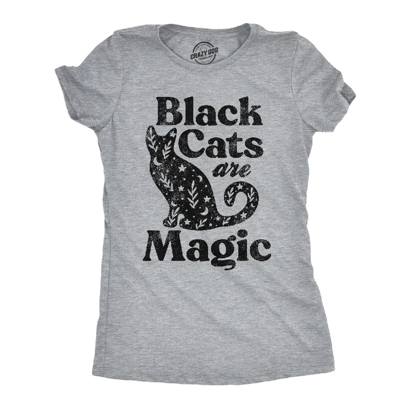 Weekend Deals That Sparkle Black Cats Are Magic Women's T Shirt