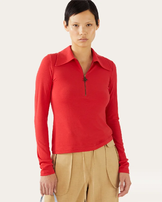 Special Savings Jasmine Top Jersey Red