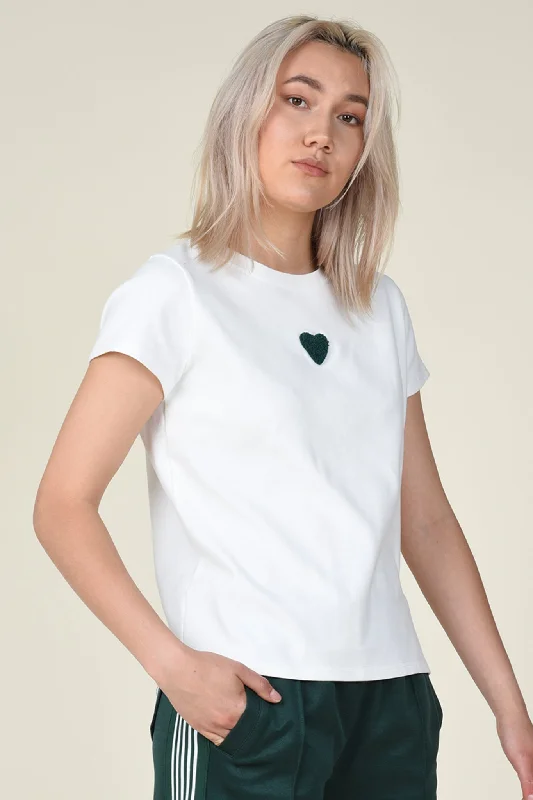 The Best Deal Molly Bracken White Fitted Tee