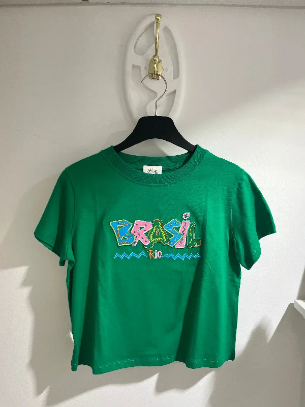 Quick Sale Lili Sidonio Brasil Rio Green Tee