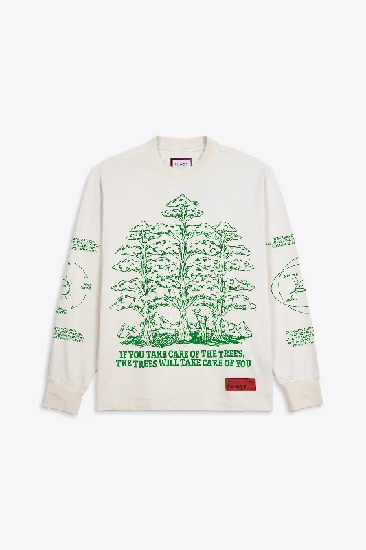 Steals and Deals Take Care Cuffed L/S Tee