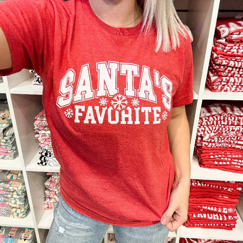Limited Quantity Santa's Favorite Graphic Tee