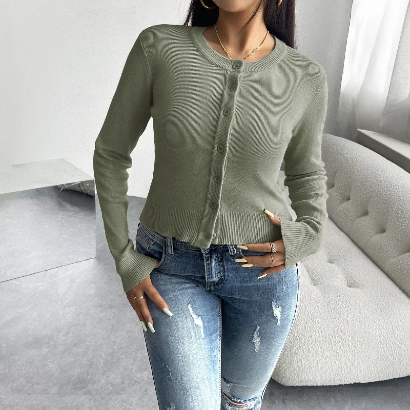 Weekend Offers That Impress Casual Solid Color Cardigan Long Sleeve Sweater Wholesale Womens Clothing N3824080700058 Weekend Offers That Impress Casual Solid Color Cardigan Long Sleeve Sweater Wholesale Womens Clothing N3824080700058