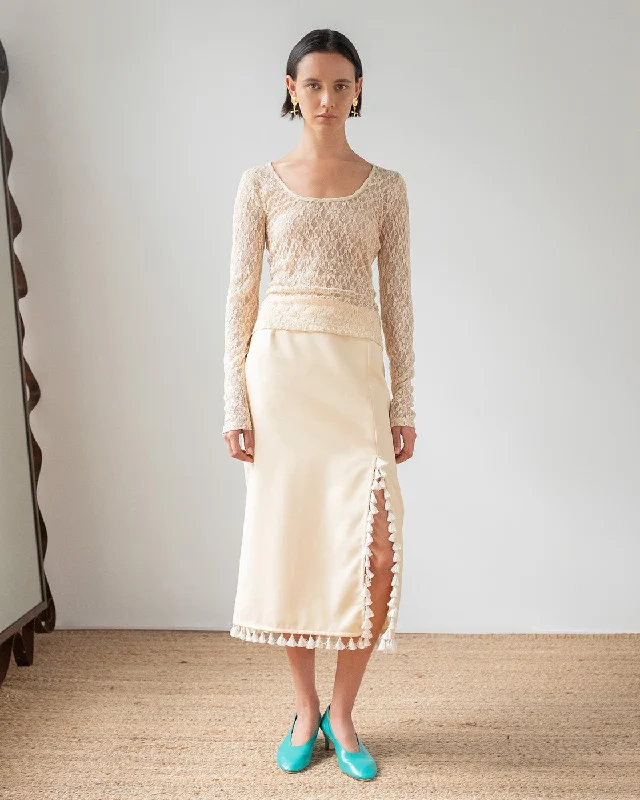 Discount Days Hadley Top Lace Cream