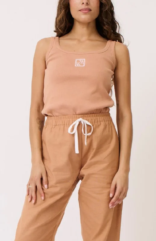 Year-End Sale TARRAH TANK - Cinnamon