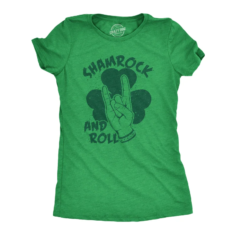 Reduced Rates Shamrock And Roll Women's T Shirt