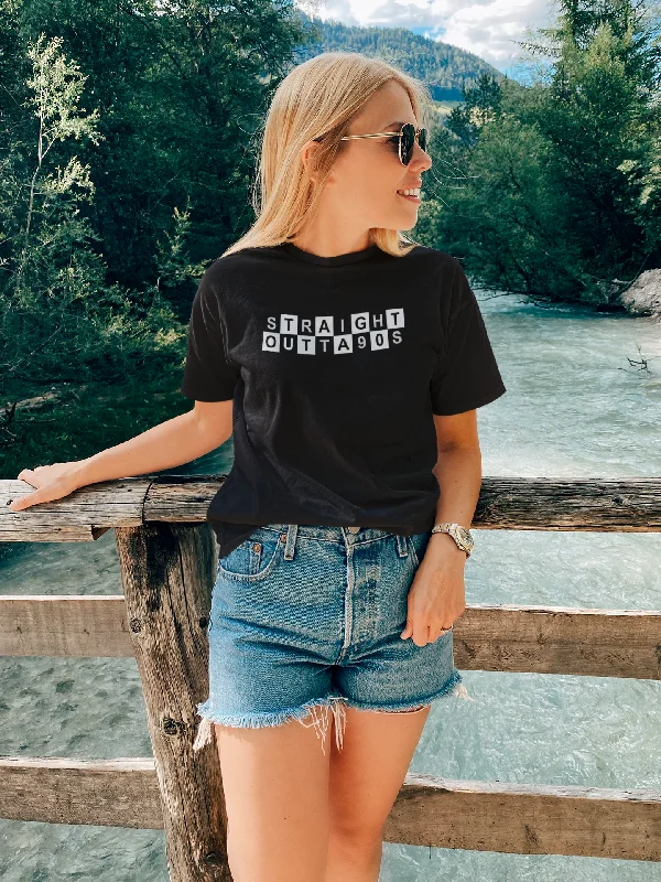 Bonus Savings Straight Outta 90s - Regular Fit T-SHIRTS