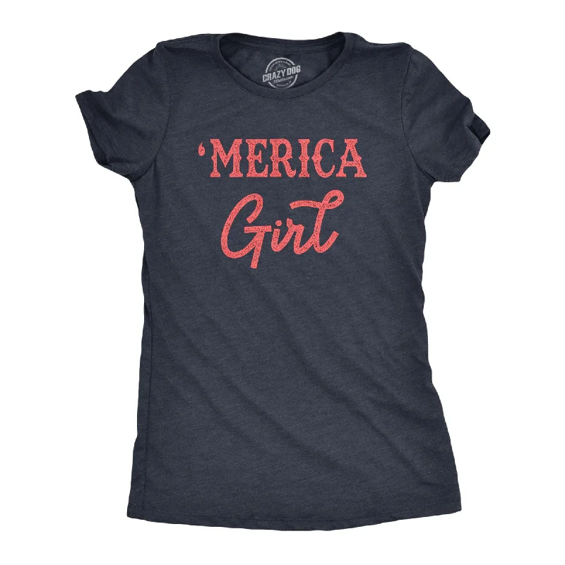 Weekend Discounts to Love Merica Girl Women's T Shirt