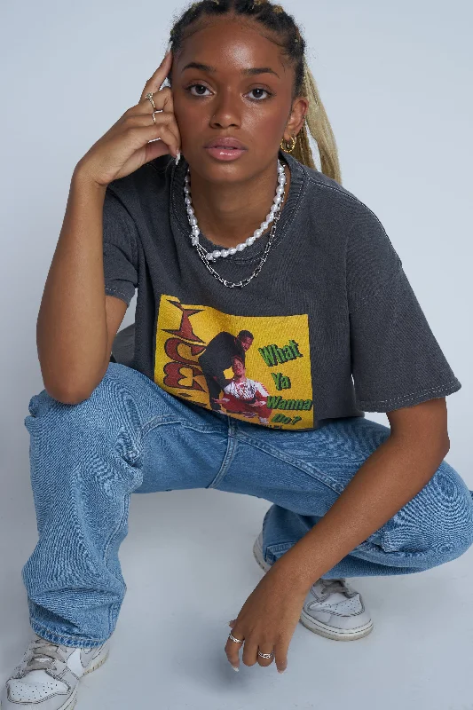 Year-End Deals Daisy Street Licensed Relaxed T-Shirt With Ice Cube Print