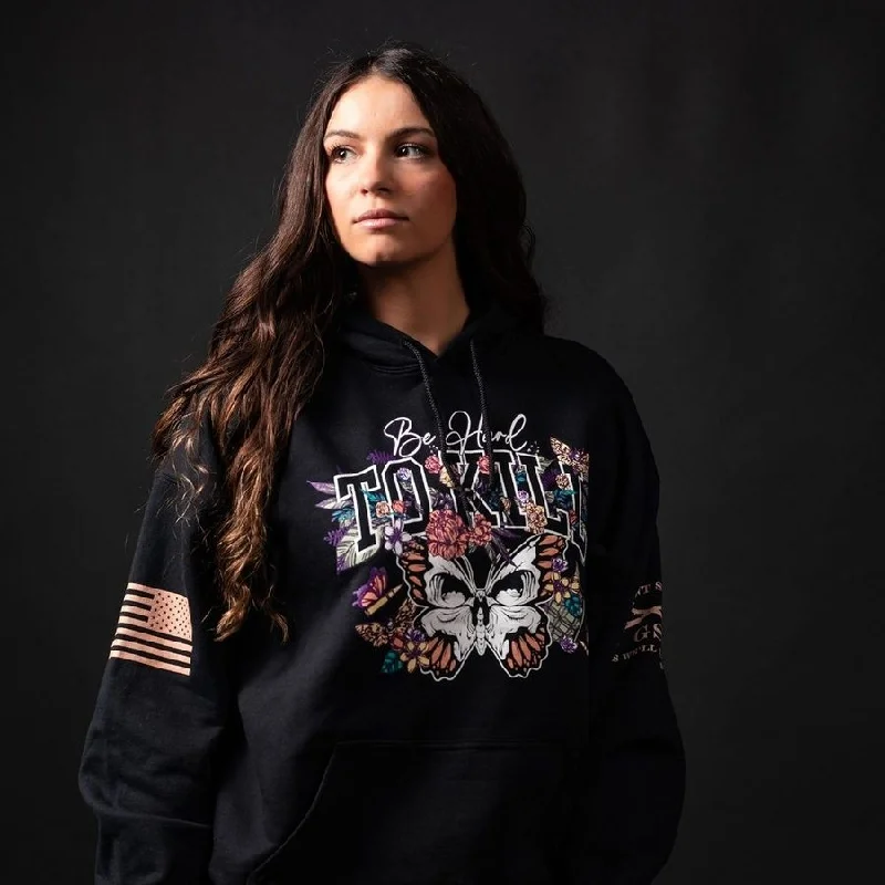 Weekend Bargains to Relish Women's Hard To Kill Hoodie - Black