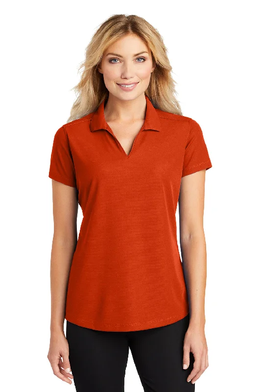 Weekend Offers That Please Port Authority Womens Dry Zone Moisture Wicking Short Sleeve Polo Shirt - Autumn Orange Weekend Offers That Please Port Authority Womens Dry Zone Moisture Wicking Short Sleeve Polo Shirt - Autumn Orange